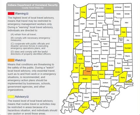 Travel Warnings Issued For Multiple Counties In Ne Indiana Local