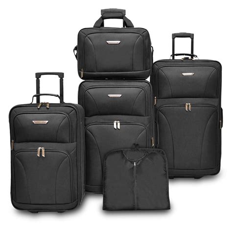 Traveler S Choice Kingston 5 Piece Luggage Set Home Luggage