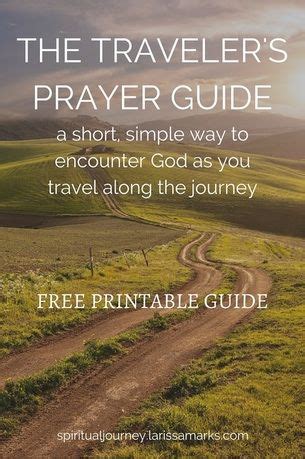 Traveler S Prayer Guide Prayer For Travel Prayers Spiritual Disciplines