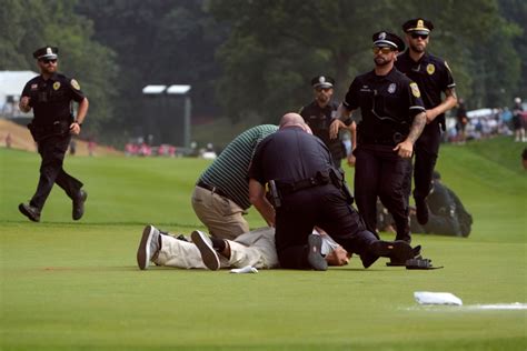 Travelers Championship Protest