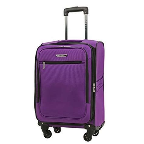 Travelers Club Luggage Tprc 20 Amp Quot Amp Quot The Sabre Purple Carry On Luggage Review Lightbagtravel Com