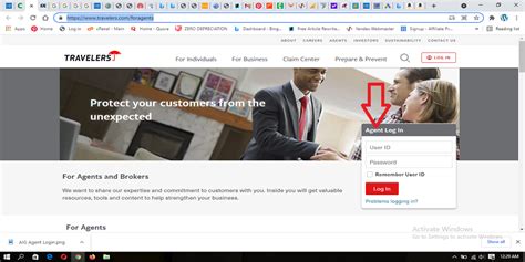 Travelers Insurance Agent Login Access