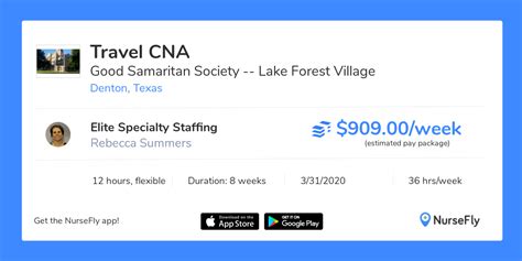 Traveling Cna Jobs In Texas