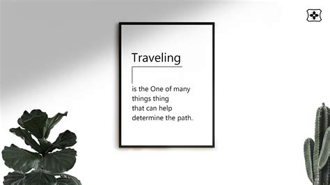 Traveling Definition Print Wall Art Prints Frame Wall Etsy Uk