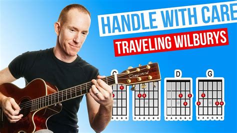 Traveling Wilburys Handle With Care Guitar Lesson Easy Acoustic