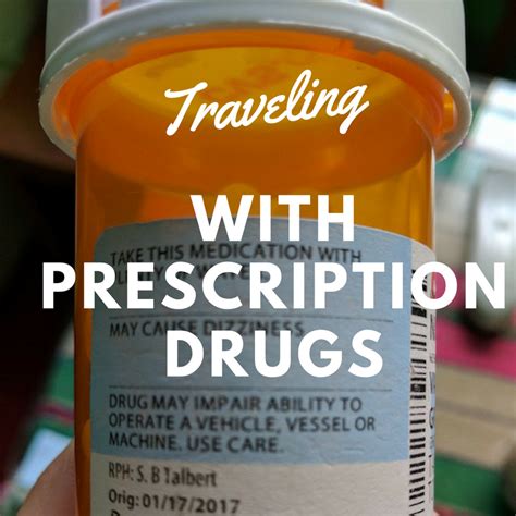 5 Tips Traveling Medications