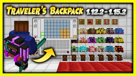 Traveller S Backpack Minecraft Telegraph