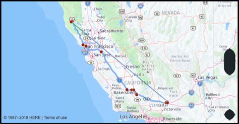 5 Ways Elk Grove to Ukiah