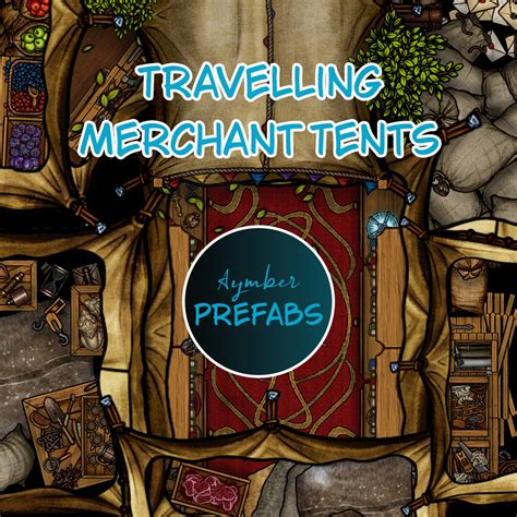 Travelling Merchant Tents Cartographyassets