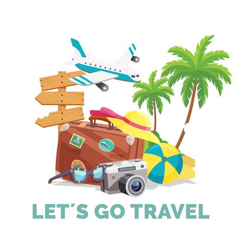 Travelling Vacation Design Illustration 11200152 Png