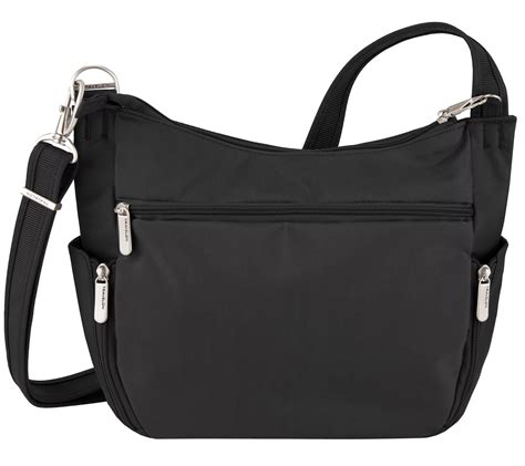 Travelon Anti Theft Classic Crossbody Bucket Bag Qvc Com