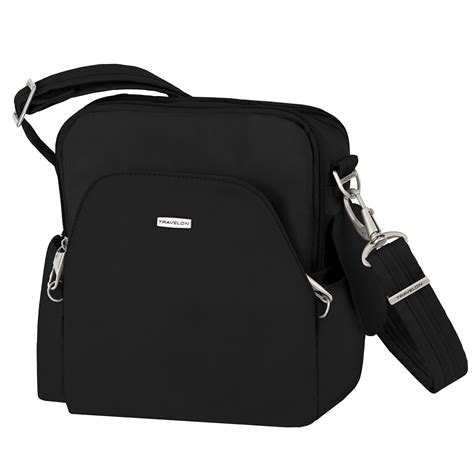 Travelon Anti Theft Messenger Bag Black Briscoes Nz