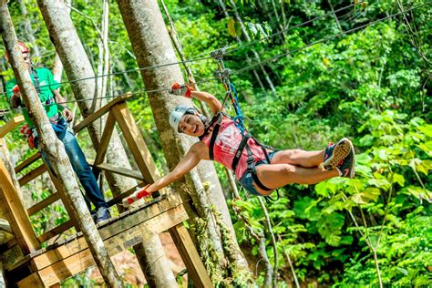 Treetop Zipline Experience St Lucia