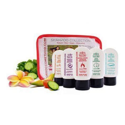 Trial Travel Set 5 Shampoos 5 X 2Oz Morrocco Method Bioflora Health