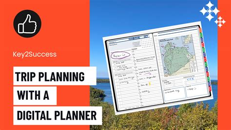 Trip Planning With A Digital Planner