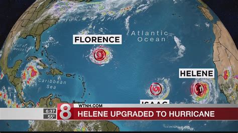 Tropical Storm Helene Approaching African Islands