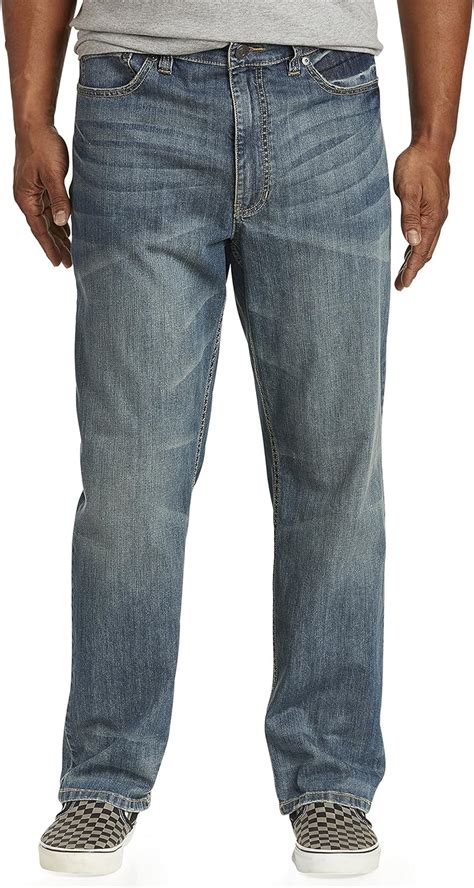 True Nation By Dxl Big And Tall Relaxed Fit Stretch Jeans Cali Cool At