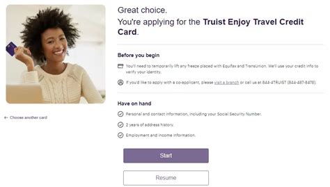 Truist Credit Card Application Guide Pre Approval Process