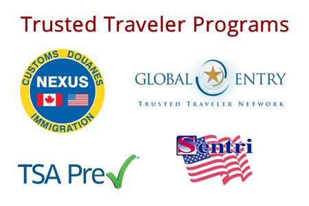 Trusted Traveler Programs What Are The Differences Between Them