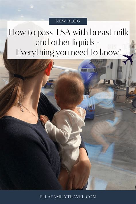 5 TSA Breast Milk Tips