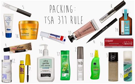 Tsa Liquids Rules 2016 Makeup Mugeek Vidalondon