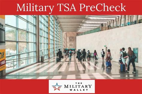 Tsa Precheck Program For Military Members And Veterans