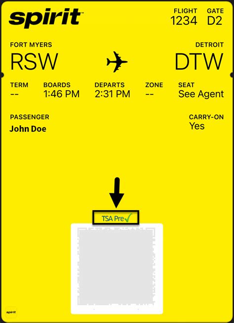 Tsa Precheck Spirit Airlines Support