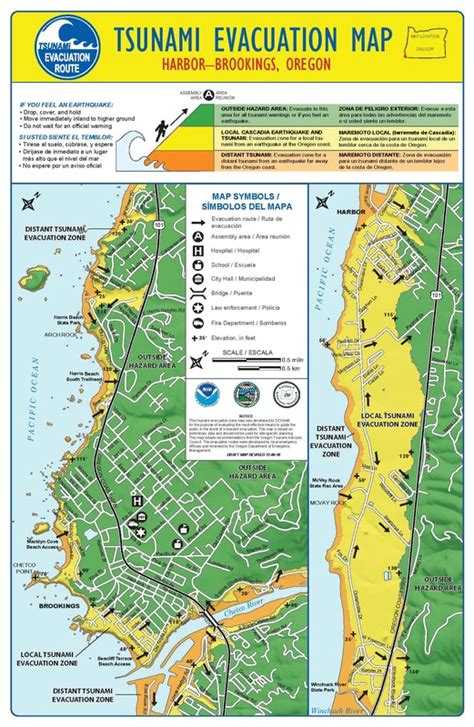 Tsunami Information Port Of Brookings Harbor