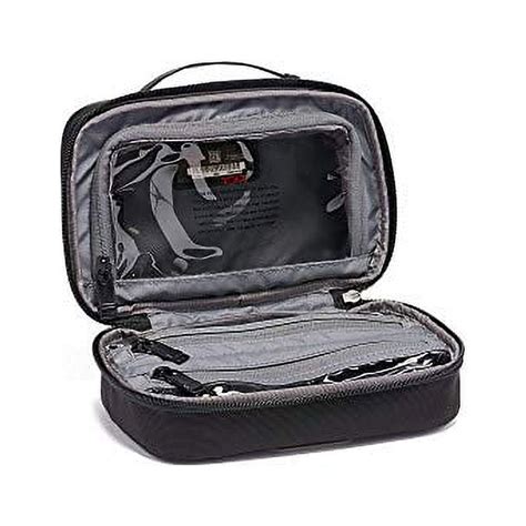 Tumi Alpha Split Travel Kit Toiletry Bag Black Tumi Travel Kits Plus