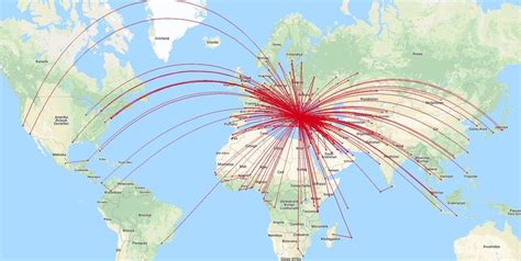 Turkish Airlines Flight Map Black Sea Map