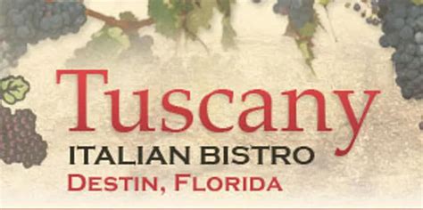 Tuscany Italian Bistro Destin Florida Destin Florida