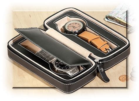 Two Watch Travel Case Russell S For Men