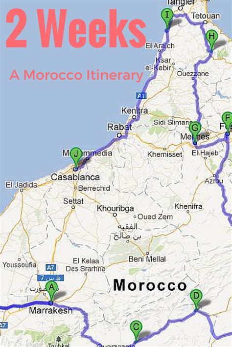 Two Weeks In Morocco Easy To Follow Itinerary Map Hotels And Tours