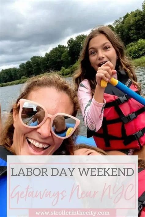 Two Women On A Boat With The Caption Labor Day Weekend Getaways Near Ncc