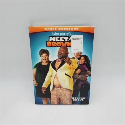 Tyler Perrys Meet The Browns Season 5 Dvd 2012 3 Disc Set With