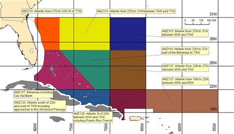 U S Offshore Marine Text Forecasts By Zone Tropical Atlantic