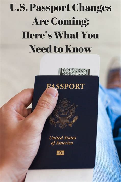 U S Passport Changes Are Coming Here S What You Need To Know