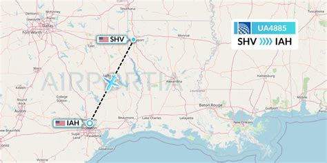 Ua4885 Flight Status United Airlines Shreveport To Houston Ual4885