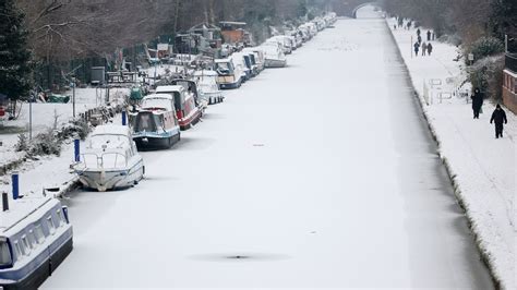 Uk Weather New Ice Warnings Issued And Runway Closure Causes Travel