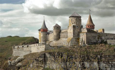 Ukraine Kamenez Podolsk Abandoned Castles Lviv Oblast Eastern Europe