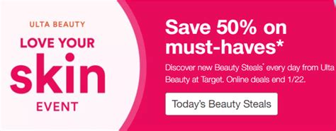 Ulta Beauty Steals In The Love Your Skin Event At Target