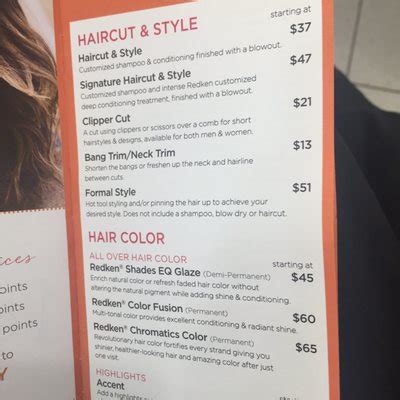 Ulta Hair Salon Prices