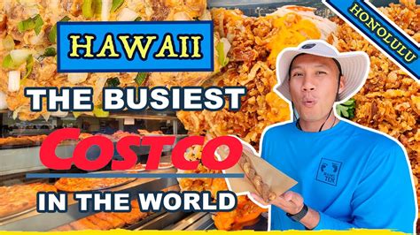 Ultimate Hawaii Costco Food Tour Best Hawaii Exclusive Items Eating