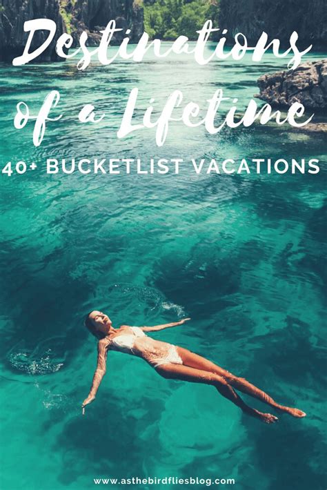 Ultimate List Of Once In A Lifetime Vacations Holidays Destinations