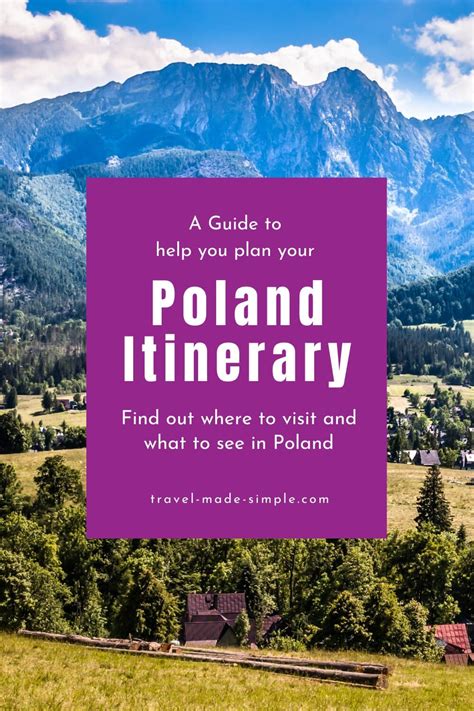 Ultimate Poland Itinerary How To Spend One Week In Poland Travel