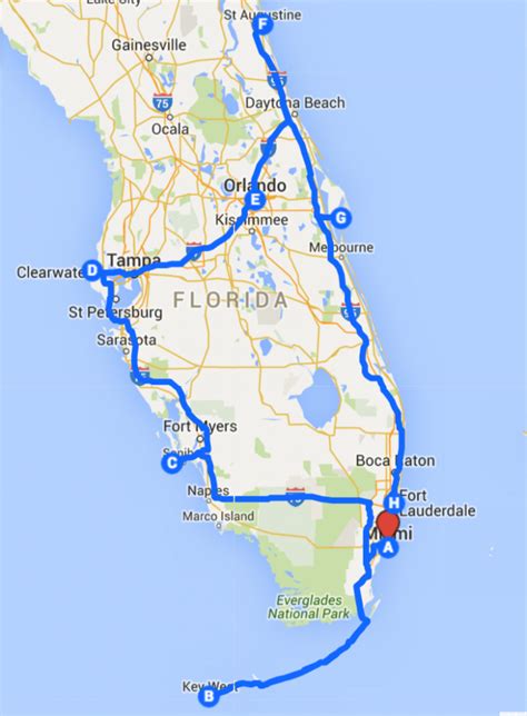 Uncover The Perfect Florida Road Trip This Post Includes Maps