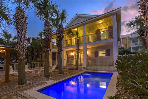 Under The Sea Miramar Beach 6 Bedroom Beach House Rental With Pool Sleeps 18 Destin Fl 90808