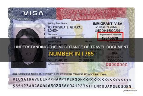 Understanding The Purpose Of A Travel Document Number Quartzmountain