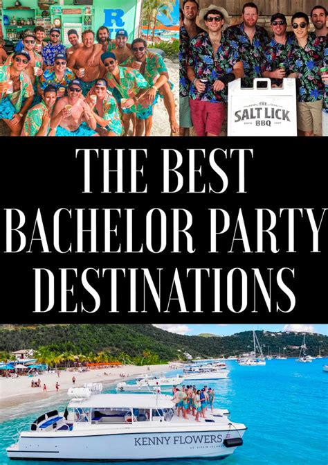 Unique Bachelor Party Destinations Found