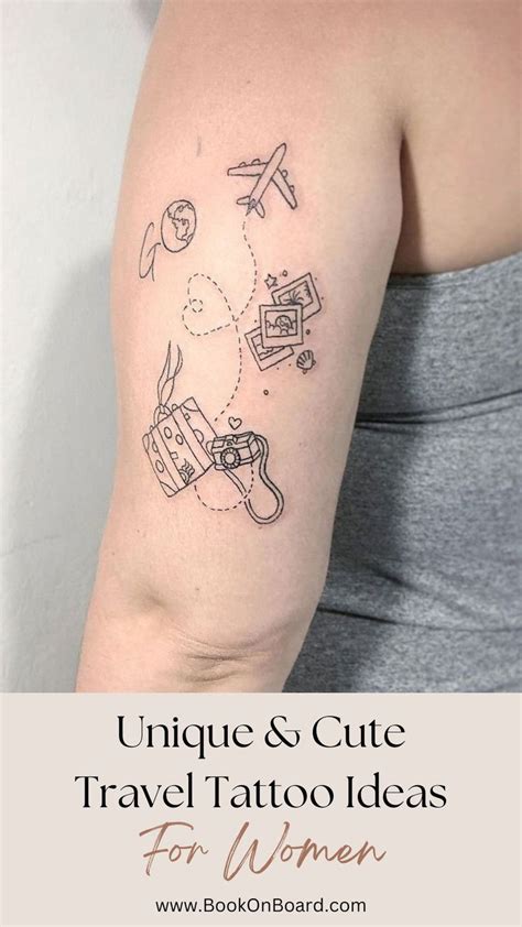 Unique Cute Travel Tattoo Ideas For Women Tattoo Femeninos Bff